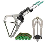 Stainless Steel Large Bander and 24pcs Bands, Cattle Banding Tools, Bull Banding Tool Kits, Large Expander Pliers for Big Livestock - Cattle, Sheep, Goat, Calves, etc (Extra Large)