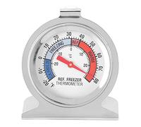 Stainless Steel Large Dial Freezer Thermometer Refrigerator Mechanical Physical Induction No Battery Temperature Gauge Tool