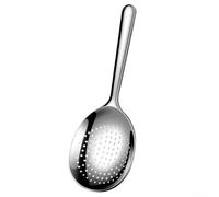 Stainless Steel Large Serving Spoon Mirror Finish Ergonomic Handle Dishwasher Safe 20 x 7 x 3 cm Silver Perfect for Buffet Family Dining Host Catering(Serving Skimmer)