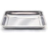 Stainless Steel Large Turkey Tray, Baking Tray, Roasting Tray, Oven Tray,Deep Oven Tray, Sheet pan, 50 x 36 x 6.8 cm