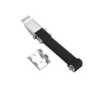 Stainless Steel Latches Buckle Holder Internal Button Hook Rubber Elastic Absorption Engine Cover Hasp 250N Load 1Pcs(Stainless Steel)