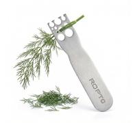 Stainless Steel Leaf Herb Stripper, LooseLeaf Kale, Chard, Collard Greens Kale Razor and Kitchen Herb Stripper