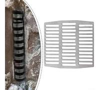 Stainless Steel Leak Hole Covers 40pcs for Brick Wall Repairs with Stackable Design to Seal Cracks and Protect Interior Walls from Pests and Debris