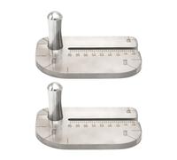 Stainless Steel Leather Punching Aid Plate For Help Leather Hole Punches Stitching Aid Plate Craft Tool Stainless Steel Tool
