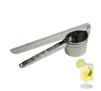 Stainless Steel Lemon Squeezer, Kitchen Gadgets Citrus Juicer | Lemon Squeezer for Extracting Lemon Juice | Good for Orange, Lemonade, Vegetables, Bar, Flat, Home