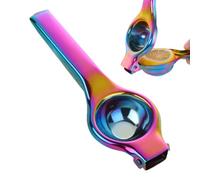 Stainless Steel Lemon Squeezer - Metal Citrus Juicer, Manual Lemon Squeezer with Non-Slip Handle | Portable Stainless Steel Citrus Juicer for Kitchen and Bar, Great for Recipes