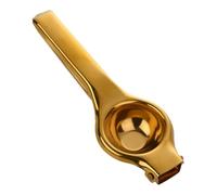 Stainless Steel Lemon Squeezer - Metal Citrus Juicer, Manual Lemon Squeezer with Non-Slip Handle | Portable Stainless Steel Citrus Juicer for Kitchen and Bar, Great for Recipes