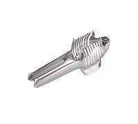 Stainless Steel Lemon Tomato Slicer Onion Holder for Precise Cut Hand-Held Round Fruit Food Kitchen Cutting Devices Tool Precision Fruit and Slicer