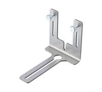 Stainless Steel Level Bracket L-Shape 118mm Silver(1PC)