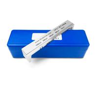 Stainless Steel Leveling Tester for Coating Flow Test, Film Applicator with 25um Groove Difference, Depth 100-1000um, Includes Storage Box for Easy Use