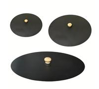 Stainless Steel Lid for Plow Disc, Paella Pan, Pot, Saucepan, Nic Store BBQ Frying Pan (24")