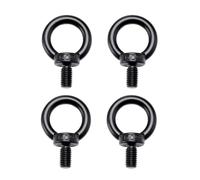 Stainless Steel Lifting Ring Threaded Eye Bolt， 304 Stainless Steel Male Thread Lifting Eye Bolts M3x10-50mm 2/4/6 pcs(4pc,M3*25)