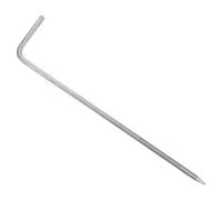 Stainless Steel Lightning Rod for Protection and Antenna Earthing Stake | Galvanized Grounding Rod, Weather Resistant Build, Rapid Conductivity, Easy Installation, Silver Finish