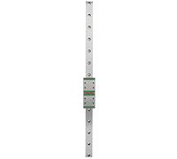 Stainless Steel Linear Rail with Widened Ball Slide Blocks, MGW9C - 400-2R Mini Linear Guide Rail for Machine Tool Moving, 2 - Row Circulation Design with High Load
