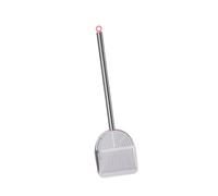 Stainless Steel Litter Scooper - Slotted Sifting Shovel For All Litter Types Multifunctional Cats Sand Sifter Tool