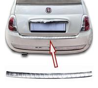 Stainless Steel Load Sill Protector Fits FIAT 500 | 500C | 2007-2015 | Chrome