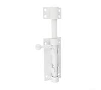 Stainless Steel Lock Bolt for Wooden Doors Secure and Sturdy Design for Peaceful Sleep (White)