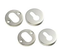 Stainless Steel Lock Cover for Door Lock Screws and Striker