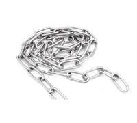 Stainless Steel Long Chains Pet Chain Drag Swing Guardrail Clothes Drying for Gate Door,Lift Chains(3.0mmX1m)
