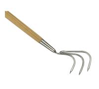 Stainless Steel Long Handled '3-Prong Cultivator' Kent & Stowe Beige One Size