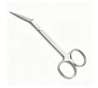 Stainless Steel Long-Handled Toenail Scissors with Angled Blade for Easy Reach Toenail Clippers for Seniors, Limited Mobility, and Precision Trimming