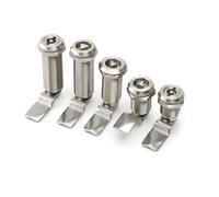Stainless Steel Longer Triangle Cam Locks Power Distribution Box Cabinet Door Rotary Latch 1Pcs(Sandstone)