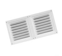 Stainless Steel Louvered Vent Cover With Mesh Screen For HVAC Air Intake And Exhaust On For Exterior Building Walls(150 * 300mm)