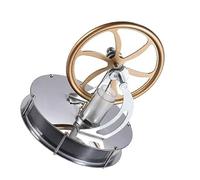 Stainless Steel Low Temperature Temp Stirling Engine Model Steam Heat Wheel Engine Miniature Kit