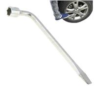 Stainless Steel Lug Wrench Car Wheel Brace Sockets for Car Van Truck Spare Tyre Breakdown Emergency Tools for Tyre Change