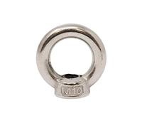 Stainless Steel M10 Eye Nut Provides a Secure Fixing Point to Attach Rope or Cables - Female