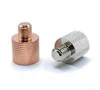 Stainless Steel M10 to 3/8 Connector Adapter for JPC Antenna Providing Robust Connection and Enhanced Communication Performance (Silver)