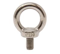 Stainless Steel M12 Eyebolt Provides A Secure Fixing Point To Attach Rope Or Cables