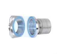 Stainless Steel Magnetic Coupling For Dryer For Exhaust Hose Providing Consistent Sealing And Effective Lint Flow Management In Vent Ducts