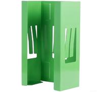 Stainless Steel Magnetic Glove Storage Rack Wall Mount For Workshop Industrial Kitchen Use With Magnet And Spring Design(Green)