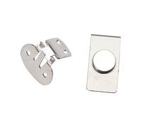 Stainless Steel Magnetic Lapel Pin, Invisible Magnetic Tie Clip, Tie Bar Clip Silver for Men Gifts Father’s Day