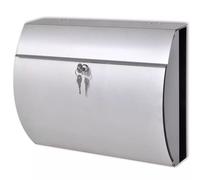 Vidaxl Stainless Steel Mailbox Mailboxes