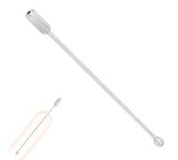 Stainless Steel Male Urethral Rod - Hollow Catheter Penis Plug, Smooth Metal Dilator, Masturbation Rod, Urethral Sounds & Stretcher, Adult Male Pleasure Toy (0.39 in Diameter)