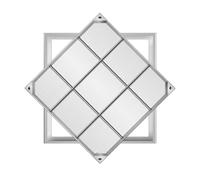 Stainless Steel Manhole Cover and Frame, Invisible Manhole Cover, Square Septic Tank Lid with Base, for Yard, Driveway, Pavement(50x50x5cm)