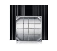 Stainless Steel Manhole Cover, Flush Mounted Access Panel, Hidden Drain Cover for Pavers, Durable & Sl esign, 80cm x 80cm Size - Ideal for Outdoor Use