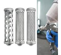 Stainless Steel Manifold Filter with Check Ball for Airless High Pressure Paint Sprayer 50 Mesh Tip Clog Prevention