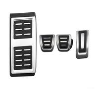 Stainless Steel Manual and Rest Pedals for A3, For 8V and For Golf Models, Ideal for Car Enthusiasts Seeking Style and Safety
