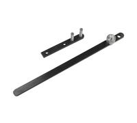 Stainless Steel Manual Bending Tool for Mini Tubing and Flat Bar, 180°+ Repeatable Bends on 1-6 mm Rods, Workbench-Mountable Design