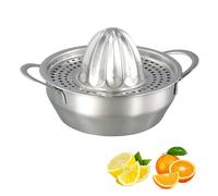 Stainless Steel Manual Citrus Juicer, Multifunctional Lemon and Orange Squeezer for Easy Juice Extraction, Hand Press Fruit Juicer for Home Use