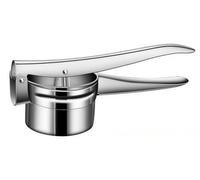Stainless Steel Manual Citrus Lemon Orange Juicer - Small Hand Press Squeezer for Fruits, Vegetables, Potato Masher & Garlic Crusher