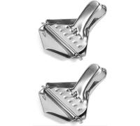 Stainless Steel Manual Citrus Press, 2 PCS Multifunctional Lemon Orange Lime Squeezers