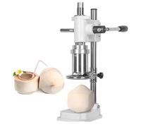 Stainless Steel Manual Coconut Opener Tool, Efficient Vertical Hole Drill for Shops and Fruit Markets