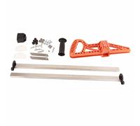 Stainless Steel Manual Gypsum Board Cutter Hand Push Drywall Cutting Tool Adjustable Width 2 60cm for Professional Contractors DIY Enthusiasts