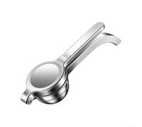 Stainless Steel Manual Juicer Lemon Squeezer With Soft Grip Handle For Home Kitchen Use Extracting Juice From Lemons Limes And Pomegranates Silver Color 24cm