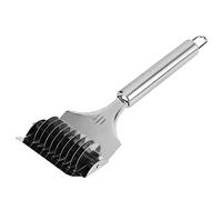 Stainless Steel Manual Noodle Lattice Roller Dough Cutter - Perfect for Enjoying Homemade Pasta! Ideal for Cooking Enthusiasts and Food Lovers, Easy to Use and Clean.