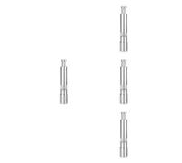Stainless Steel Manual Pepper Grinder One Hand Press 4pcs for Kitchen